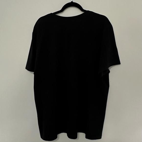 The Nike Tee T-Shirt XL Black Crew Neck Short Sleeve Logo Swoosh Shirt - Picture 5 of 7